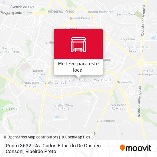 Ponto 3632 - Av. Carlos Eduardo De Gasperi Consoni mapa