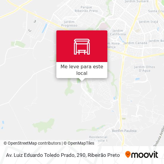 Av. Luiz Eduardo Toledo Prado, 290 mapa