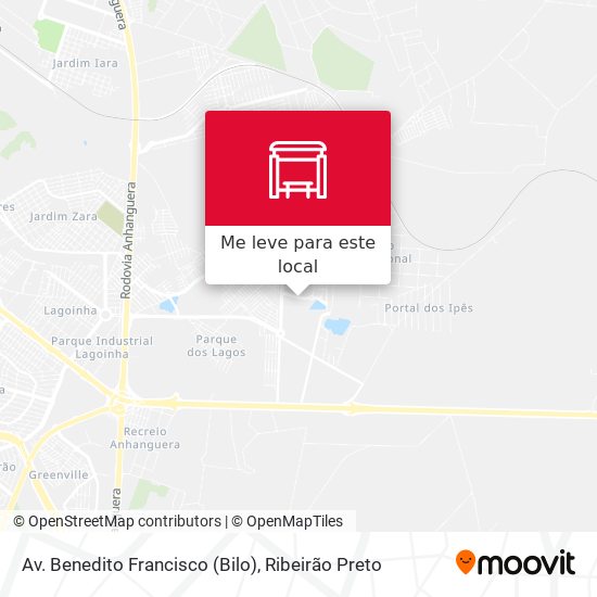 Av. Benedito Francisco (Bilo) mapa