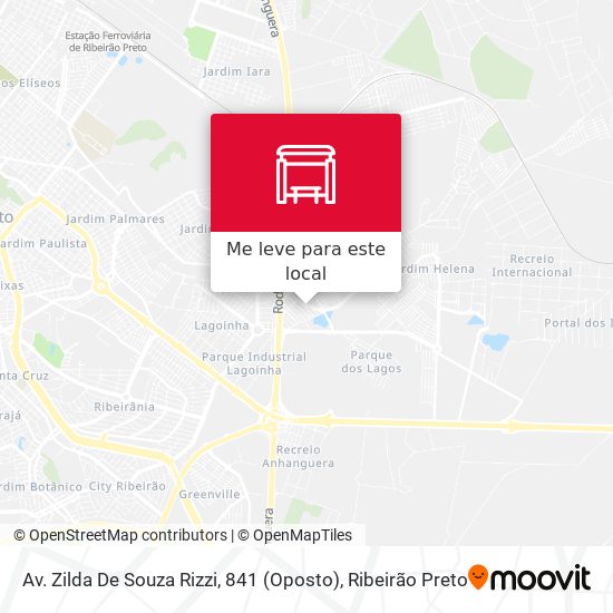 Av. Zilda De Souza Rizzi, 841 (Oposto) mapa