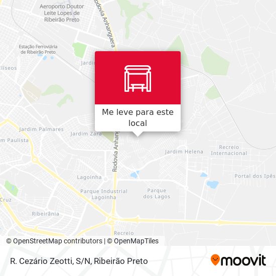 R. Cezário Zeotti, S/N mapa