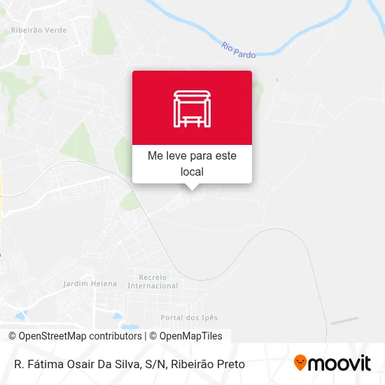R. Fátima Osair Da Silva, S/N mapa