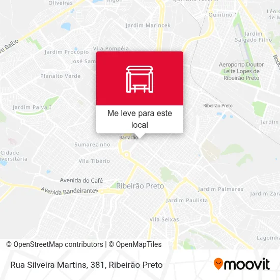 Rua Silveira Martins, 381 mapa