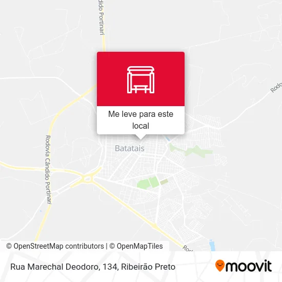 Rua Marechal Deodoro, 134 mapa