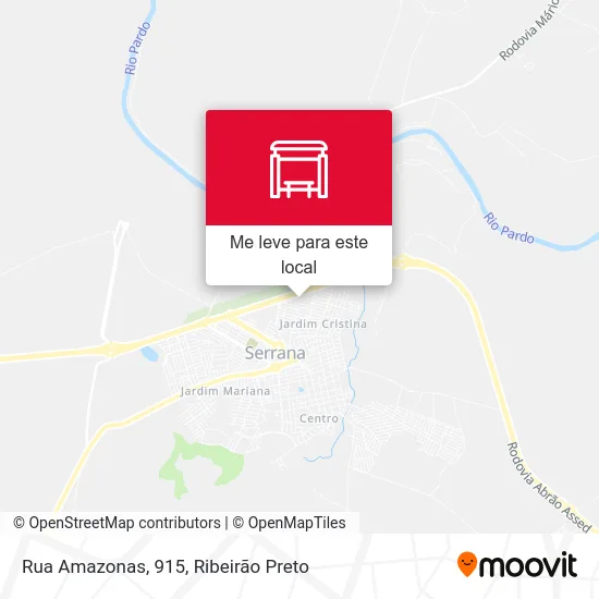Rua Amazonas, 915 mapa