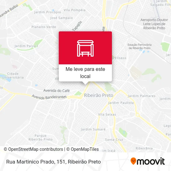 Rua Martinico Prado, 151 mapa