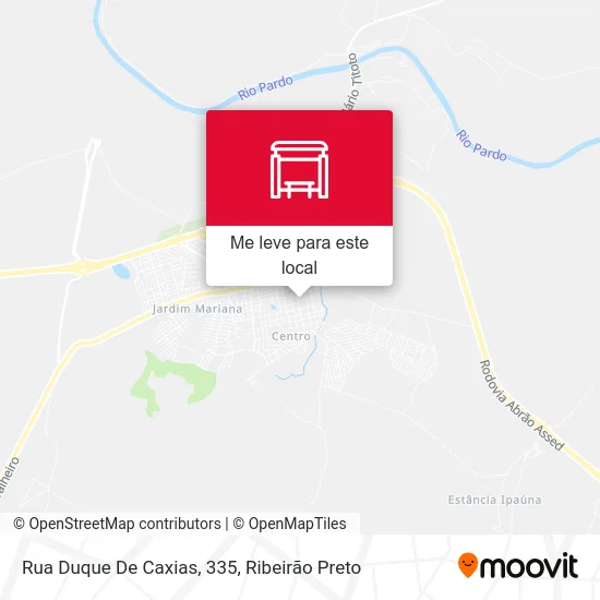 Rua Duque De Caxias, 335 mapa