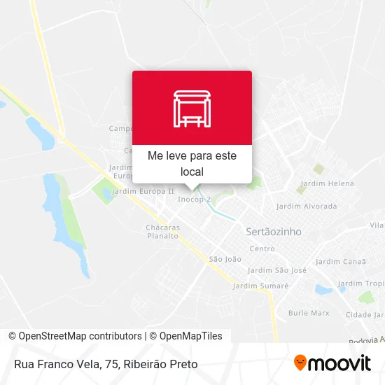 Rua Franco Vela, 75 mapa