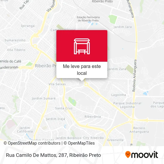 Rua Camilo De Mattos, 287 mapa