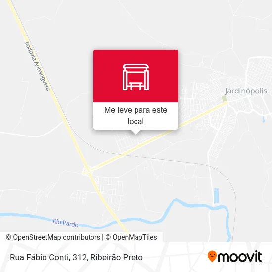Rua Fábio Conti, 312 mapa