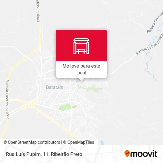 Rua Luís Pupim, 11 mapa