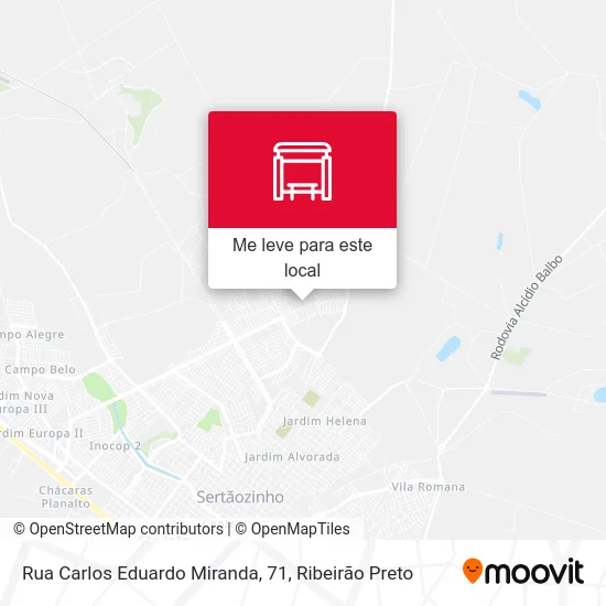 Rua Carlos Eduardo Miranda, 71 mapa