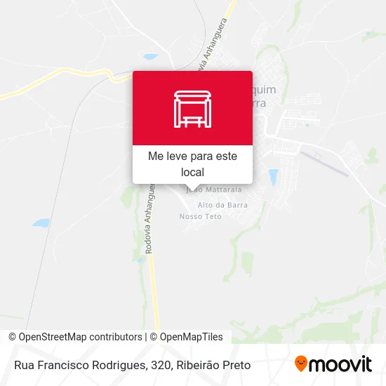 Rua Francisco Rodrigues, 320 mapa