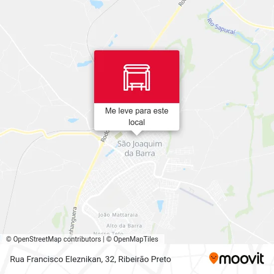 Rua Francisco Eleznikan, 32 mapa