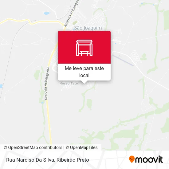 Rua Narciso Da Silva mapa