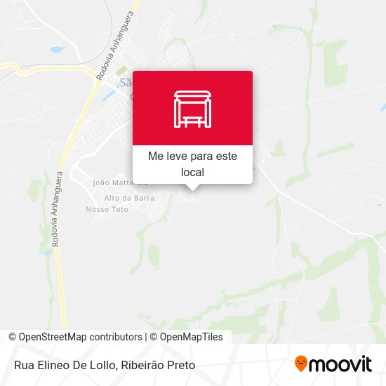 Rua Elineo De Lollo mapa