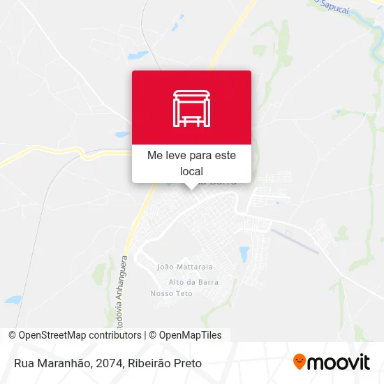 Rua Maranhão, 2074 mapa