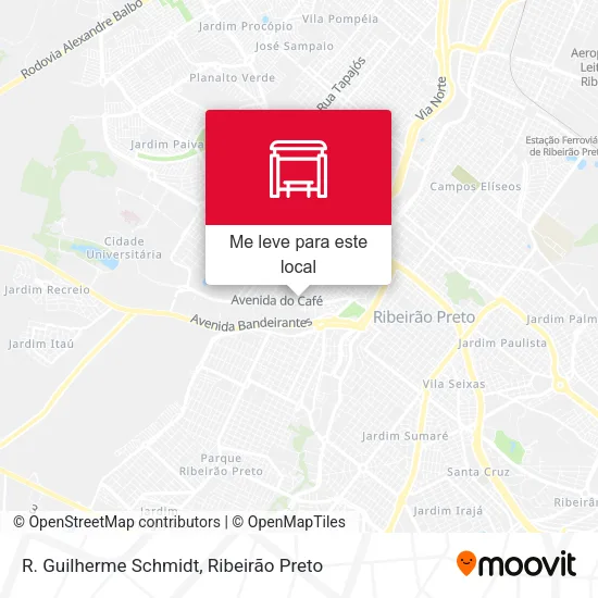 R. Guilherme Schmidt mapa