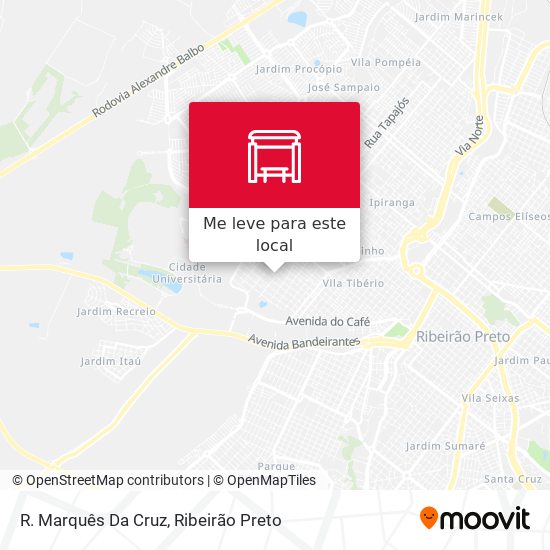 R. Marquês Da Cruz mapa