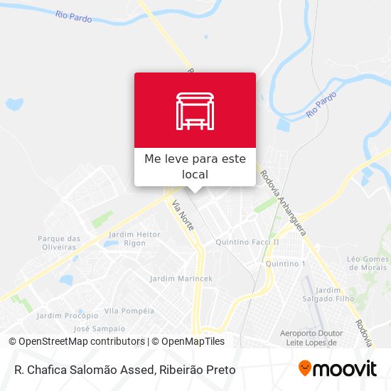 R. Chafica Salomão Assed mapa