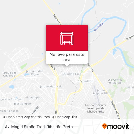 Av. Magid Simão Trad mapa