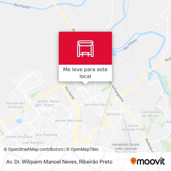 Av. Dr. Wilquem Manoel Neves mapa