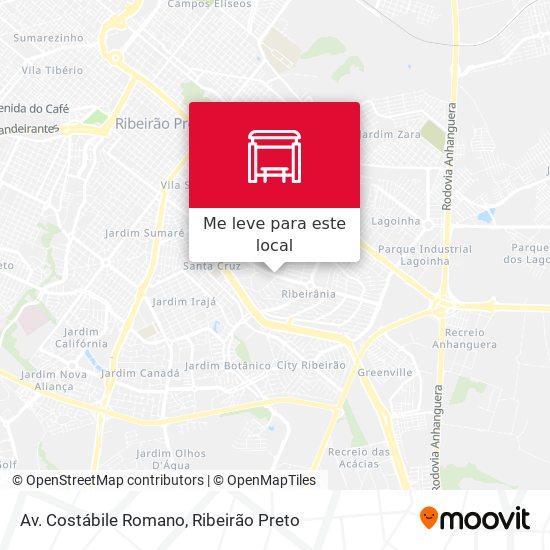 Av. Costábile Romano mapa