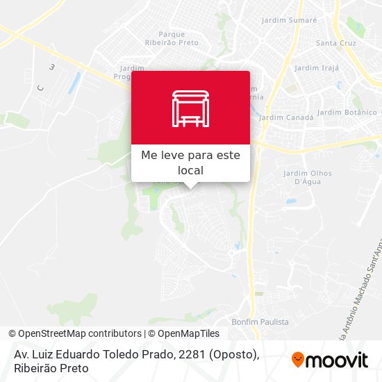 Av. Luiz Eduardo Toledo Prado, 2281 (Oposto) mapa