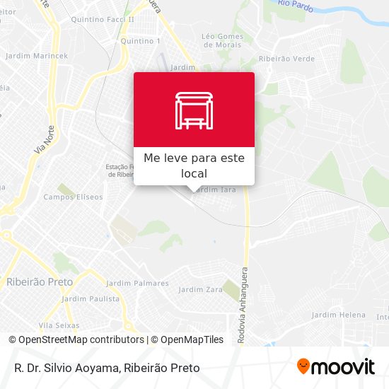 R. Dr. Silvio Aoyama mapa
