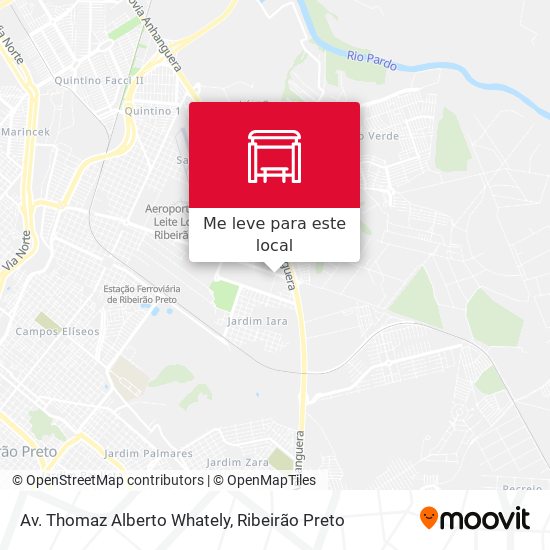 Av. Thomaz Alberto Whately mapa