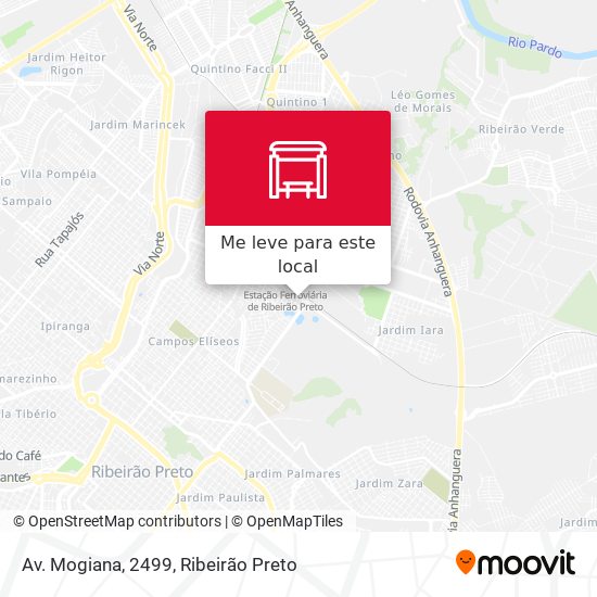 Av. Mogiana, 2499 mapa