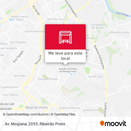 Av. Mogiana, 2055 mapa