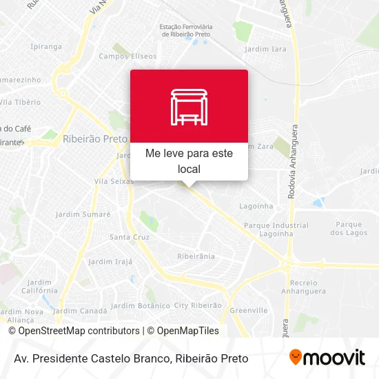 Av. Presidente Castelo Branco mapa