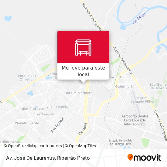 Av. José De Laurentis mapa