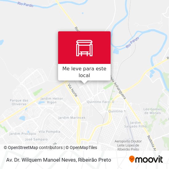 Av. Dr. Wilquem Manoel Neves mapa