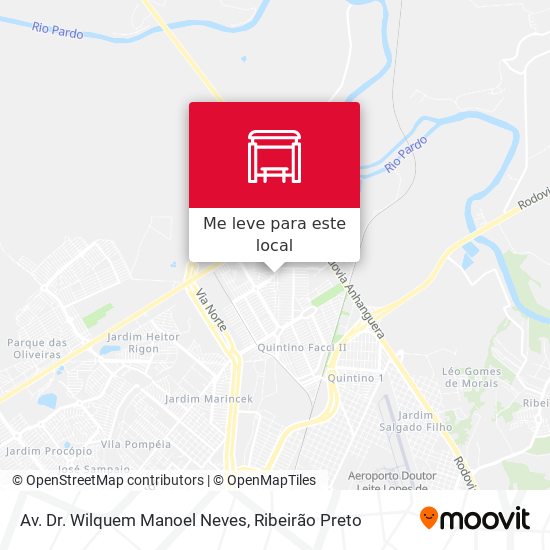Av. Dr. Wilquem Manoel Neves mapa