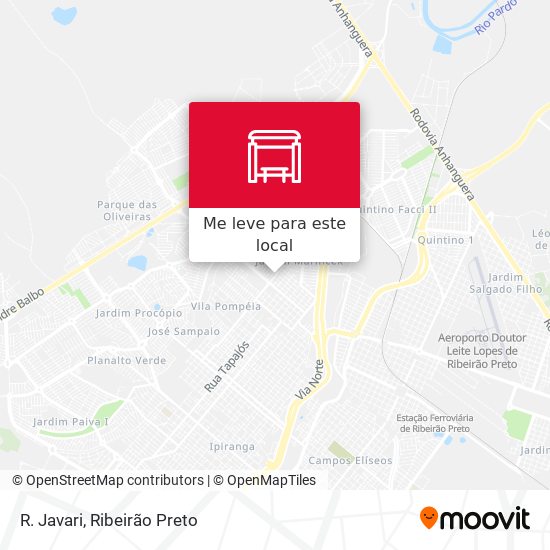 R. Javari mapa
