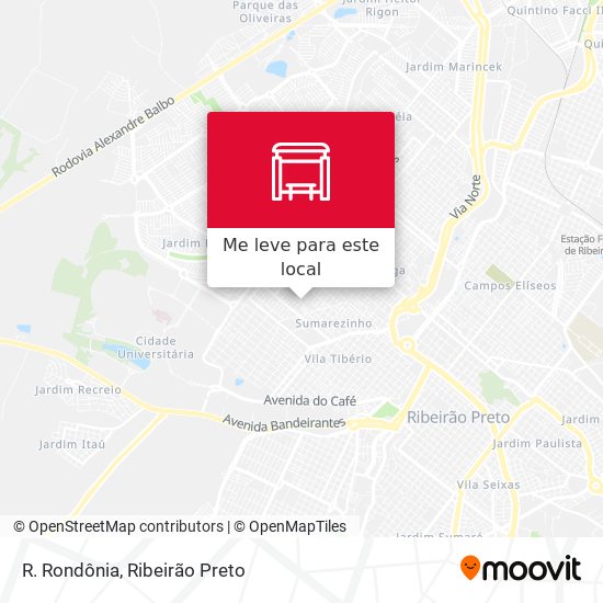 R. Rondônia mapa