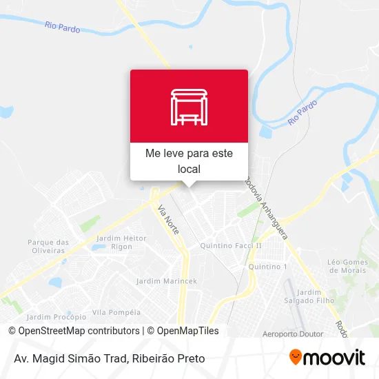 Av. Magid Simão Trad mapa