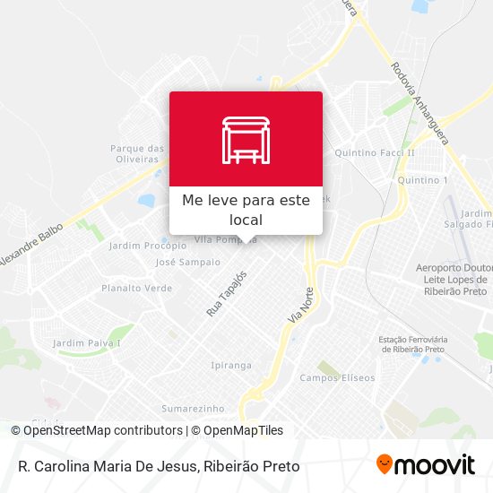 R. Carolina Maria De Jesus mapa