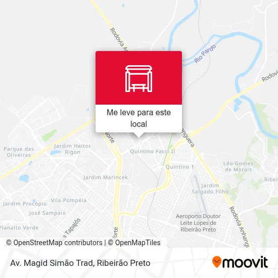 Av. Magid Simão Trad mapa