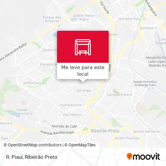 R. Piauí mapa