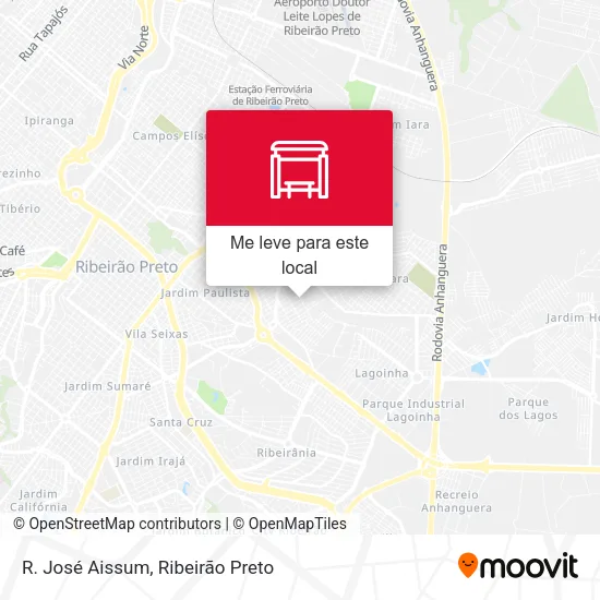 R. José Aissum mapa
