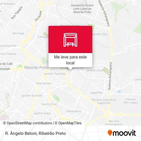 R. Ângelo Beloni mapa