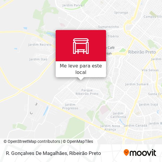 R. Gonçalves De Magalhães mapa