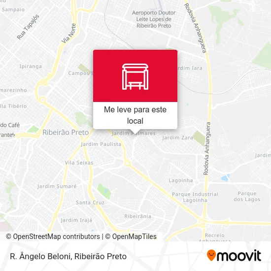 R. Ângelo Beloni mapa