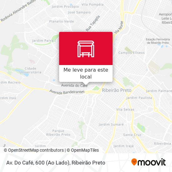 Av. Do Café, 600 (Ao Lado) mapa