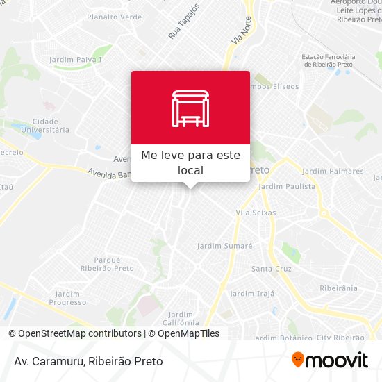 Av. Caramuru mapa