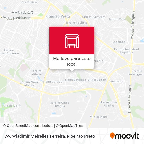 Av. Wladimir Meirelles Ferreira mapa
