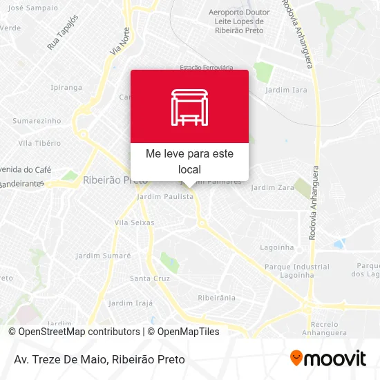 Av. Treze De Maio mapa